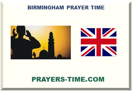Birmingham prayer time and mosque