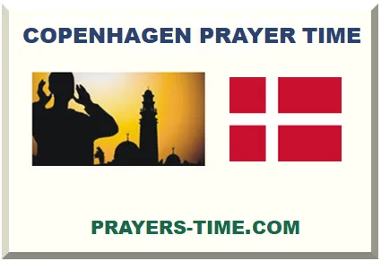 COPENHAGEN ISLAMIC PRAYER TIMES 2025