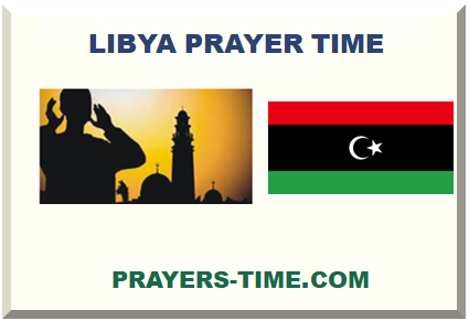 LIBYA PRAYER TIME 2024