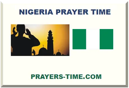 NIGERIA ISLAMIC PRAYER TIMES 2025