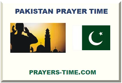 PAKISTAN ISLAMIC PRAYER TIMES 2025